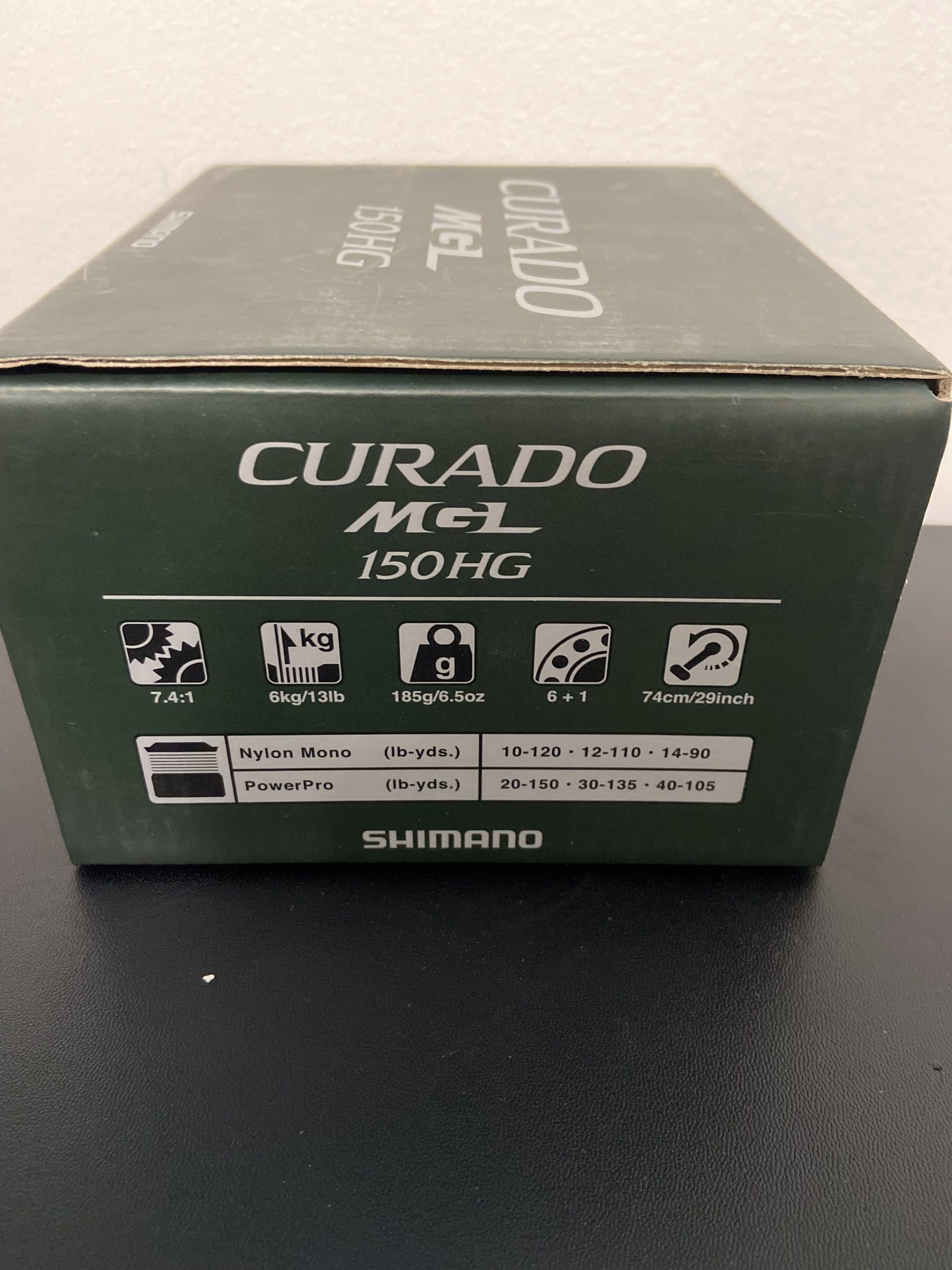 Shimano curado150 mgl