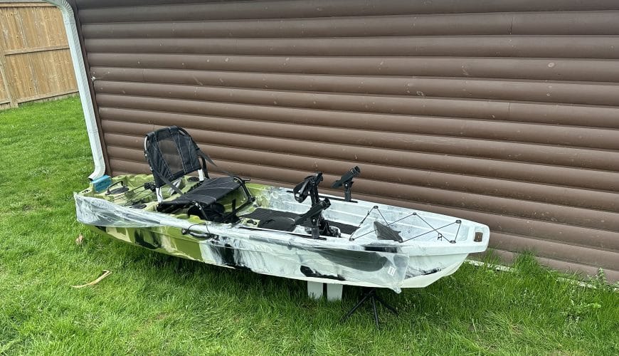 New Sleek Pro Pedal Fishing Kayak