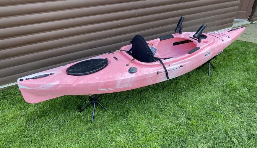 Pink Camo Fishing Kayak – New Strider L