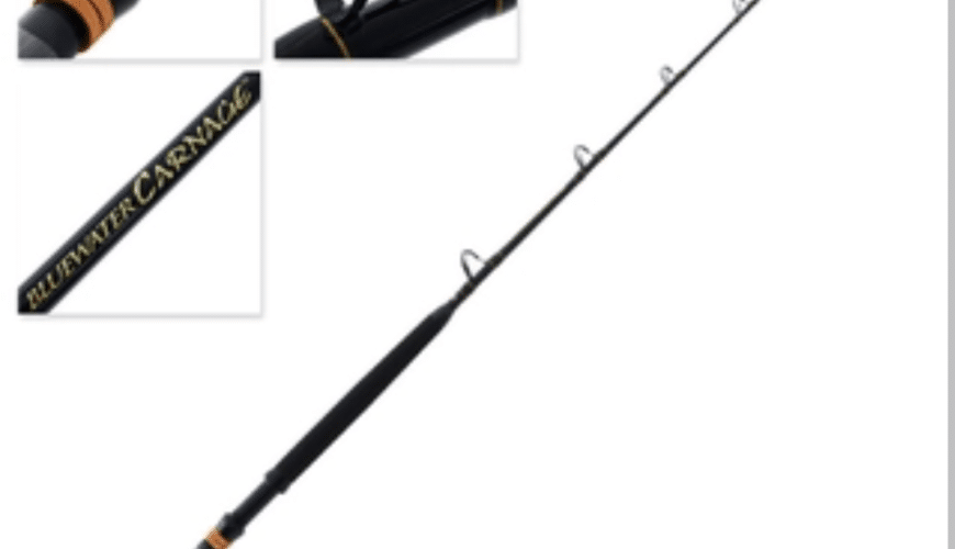 Deep sea fishing rod