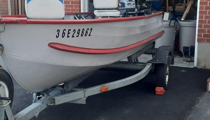 14 FOOT ALUMINUM BOAT