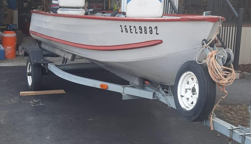 14 FOOT ALUMINUM BOAT