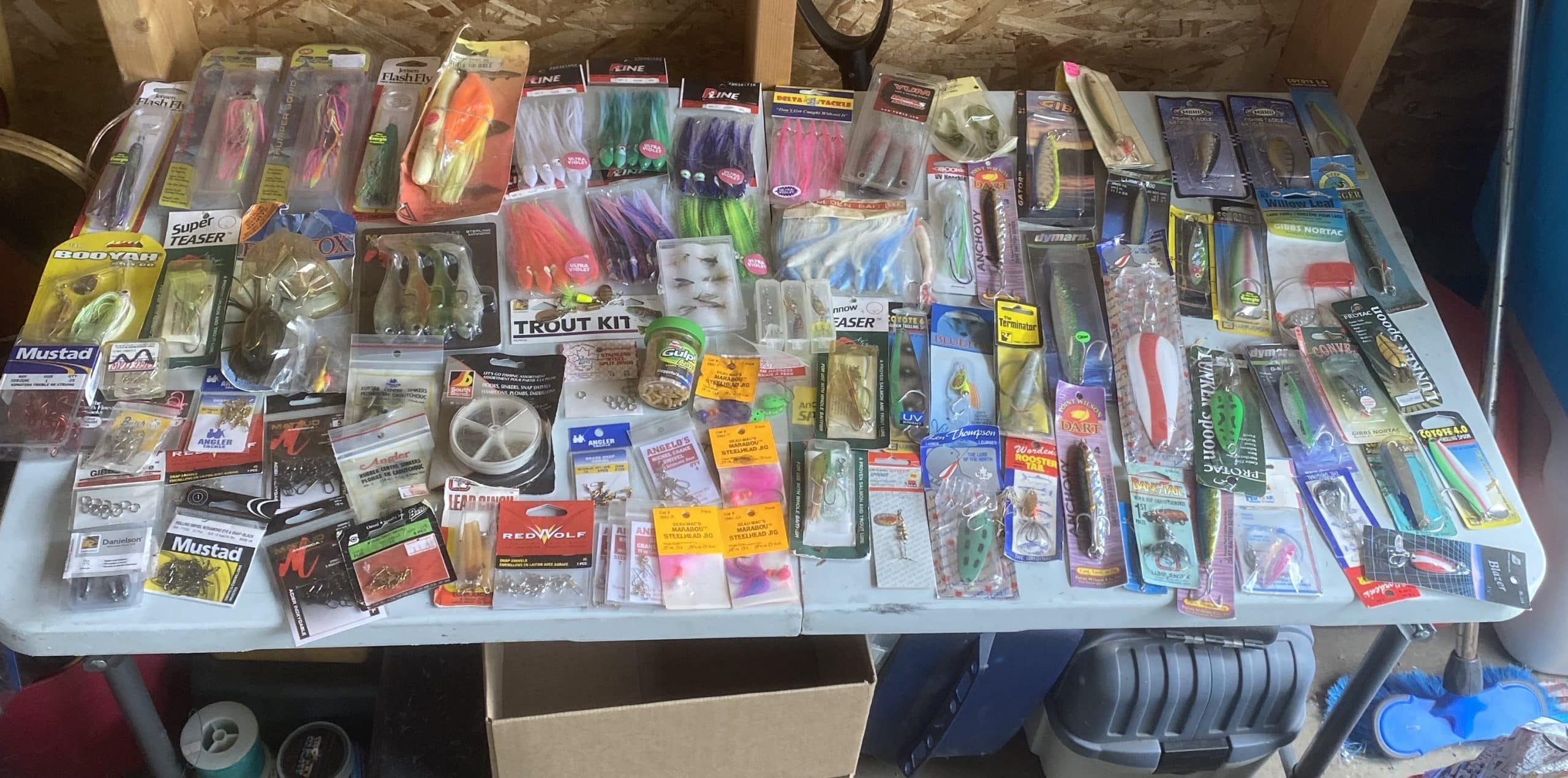 All new Fishing Lot over 100 items