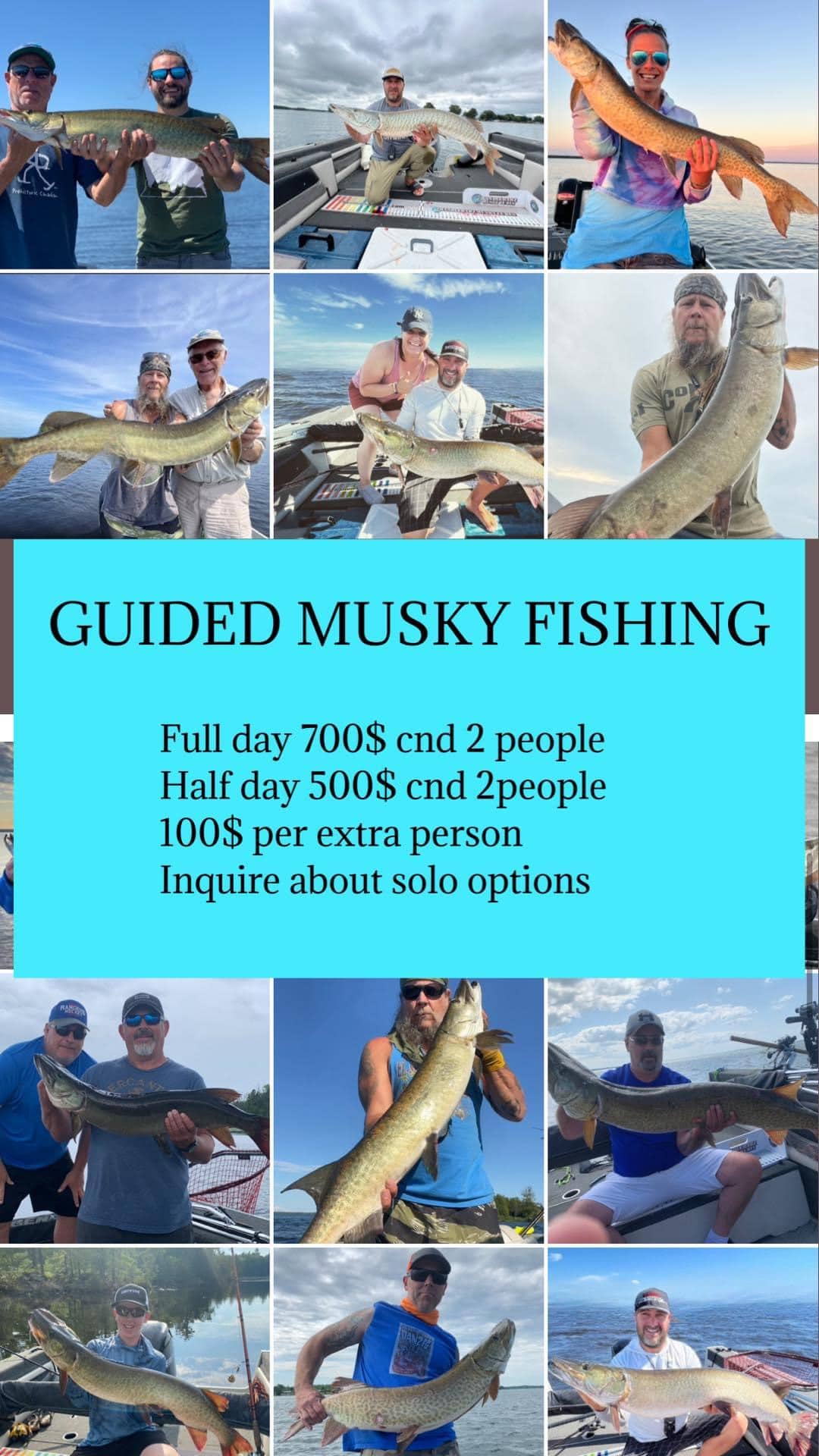 Musky fishing Guide