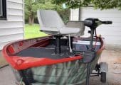 14ft Aluminus V-hull & Single Axel Trailer