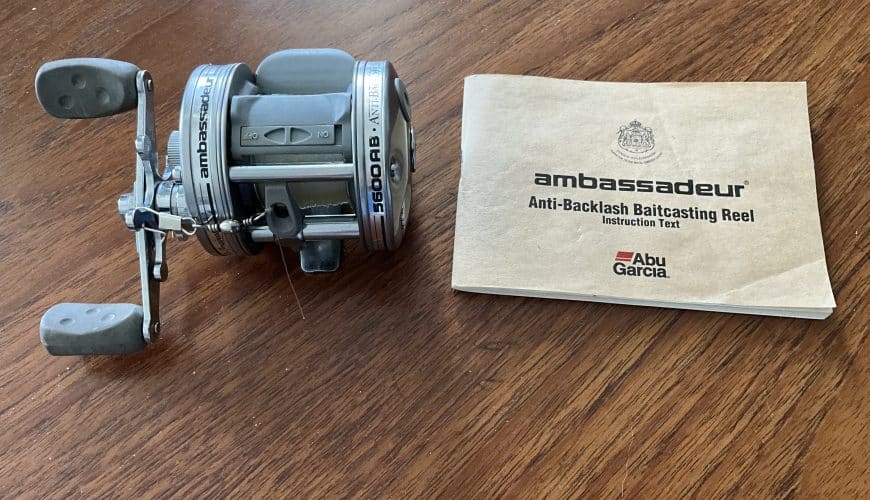 Abu Garcia Ambassador bait caster anti backlash