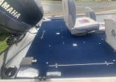 1989 17′ Springbok Pro Series170 Fish & Ski w80 Hp Yamaha 4 stroke & EZ loader trailer