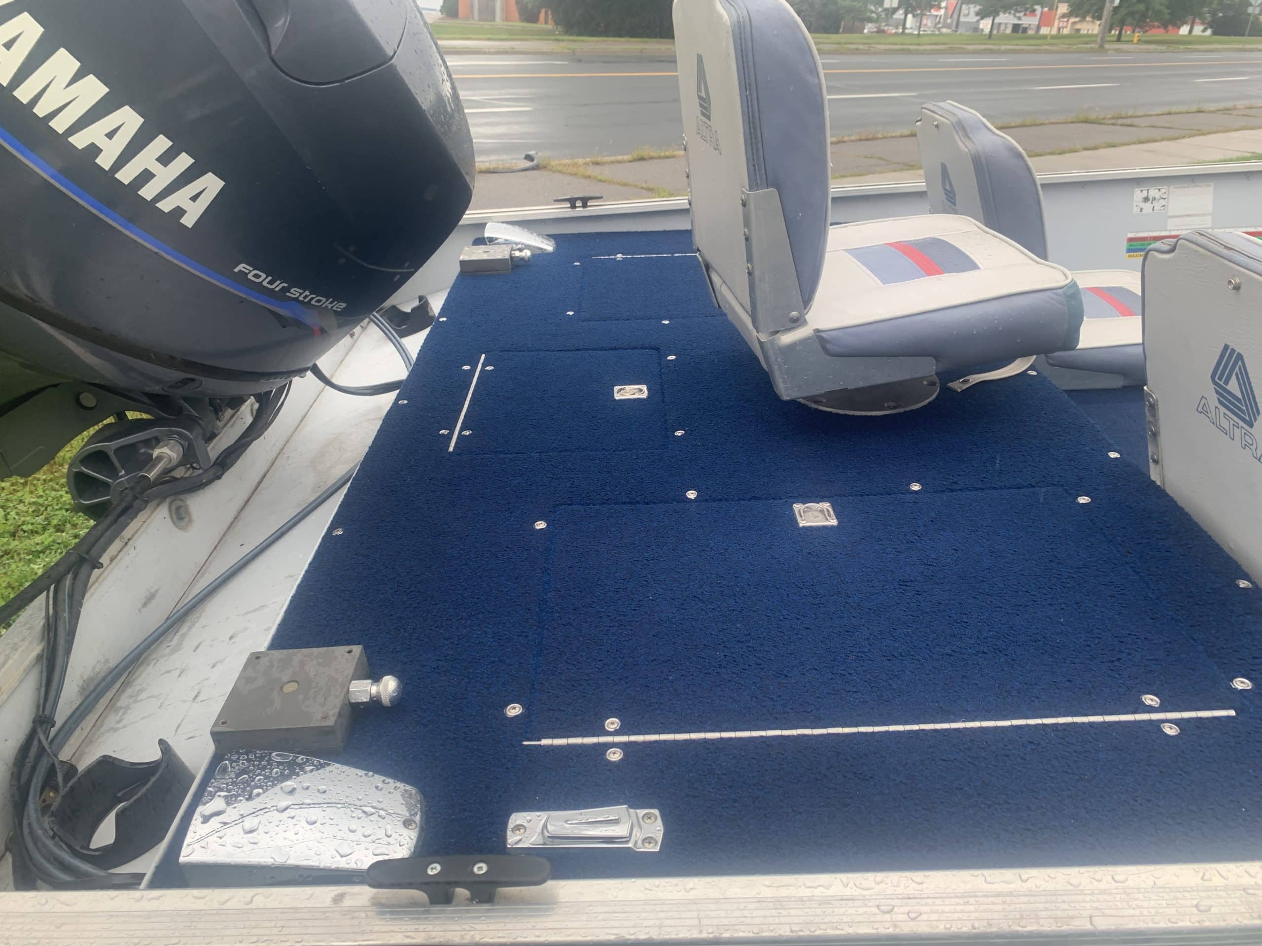 1989 17′ Springbok Pro Series170 Fish & Ski w80 Hp Yamaha 4 stroke & EZ loader trailer