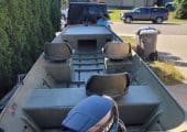 16 Foot Lowe Fishing Boat and Trailer with Everything