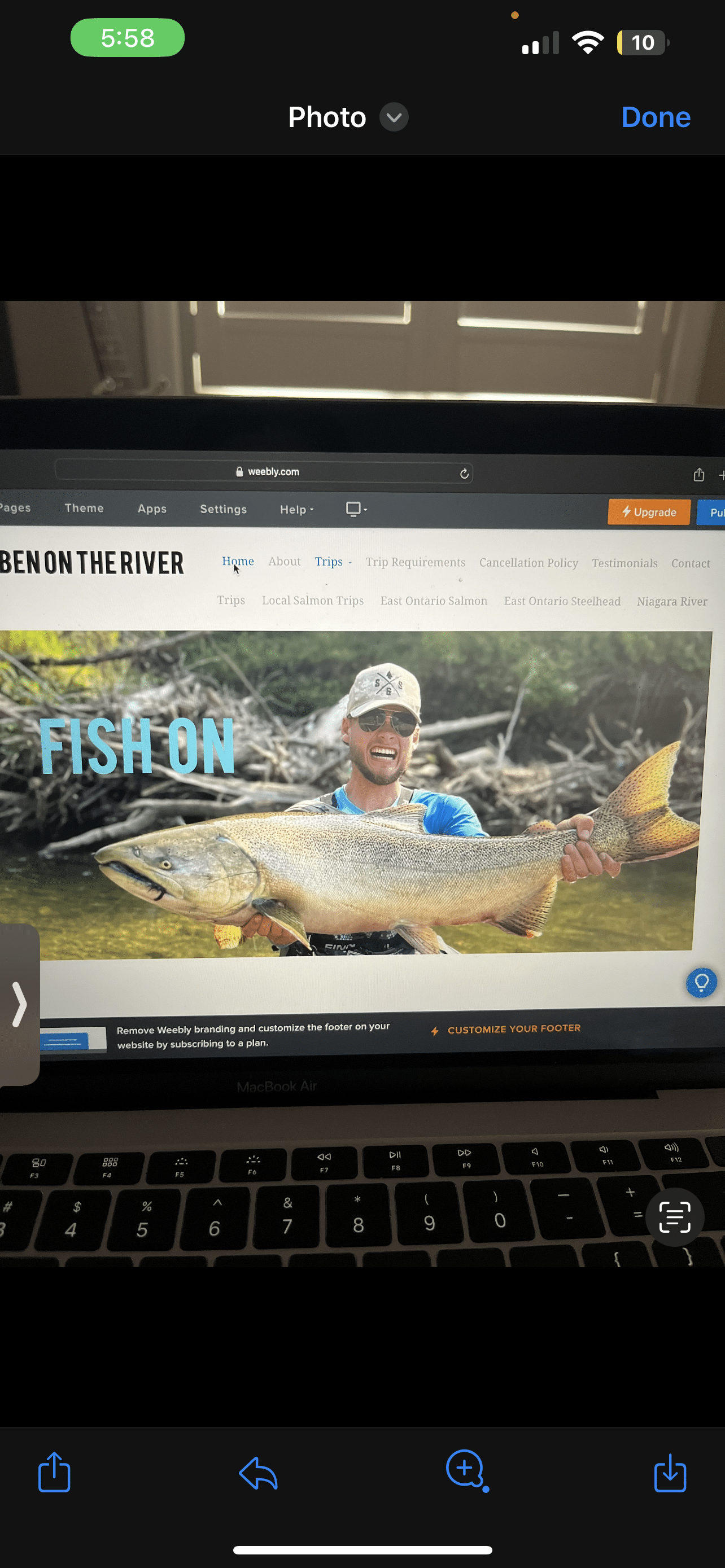 Guided river fishing trips