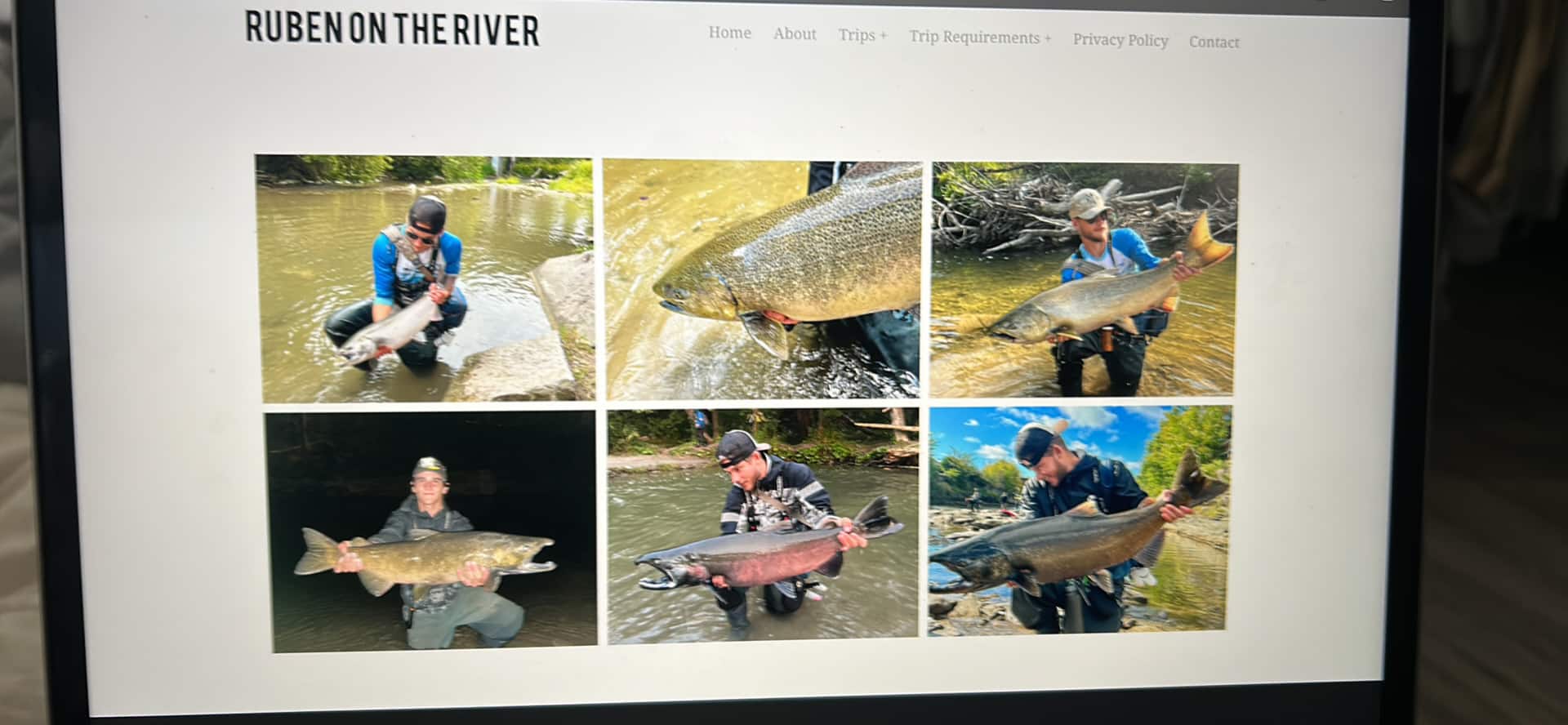Guided river fishing trips