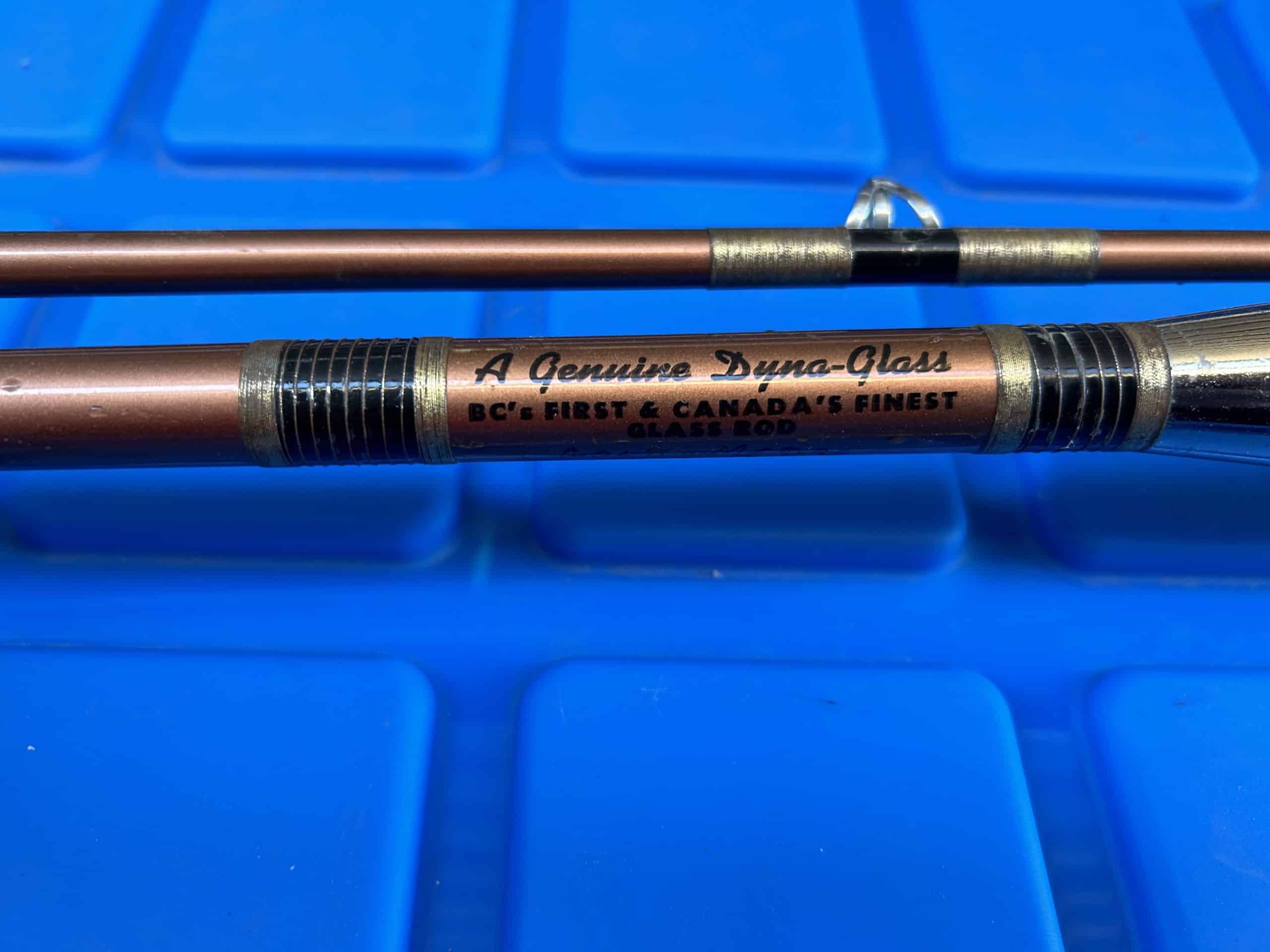 Campbell River Tyee club original glass rod