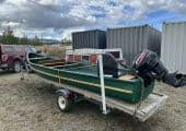 Fully fibreglassed Peterborough Freighter Canoe