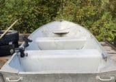 12 Ft Aluminum Lund fishing boat