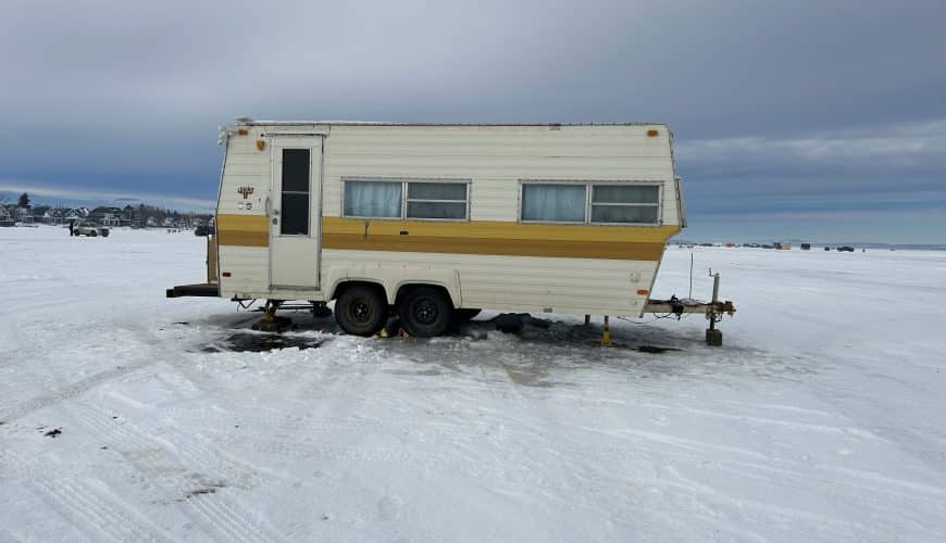 Turn key Ice Fishing Shack