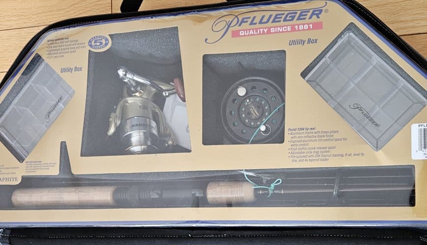 Pflueger Pflex Spinning Fly Travel Kit