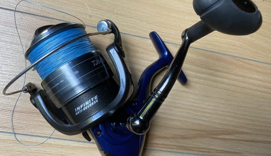 Daiwa 9′ Fishing Rod and Reel for Salmon and Big Fishes