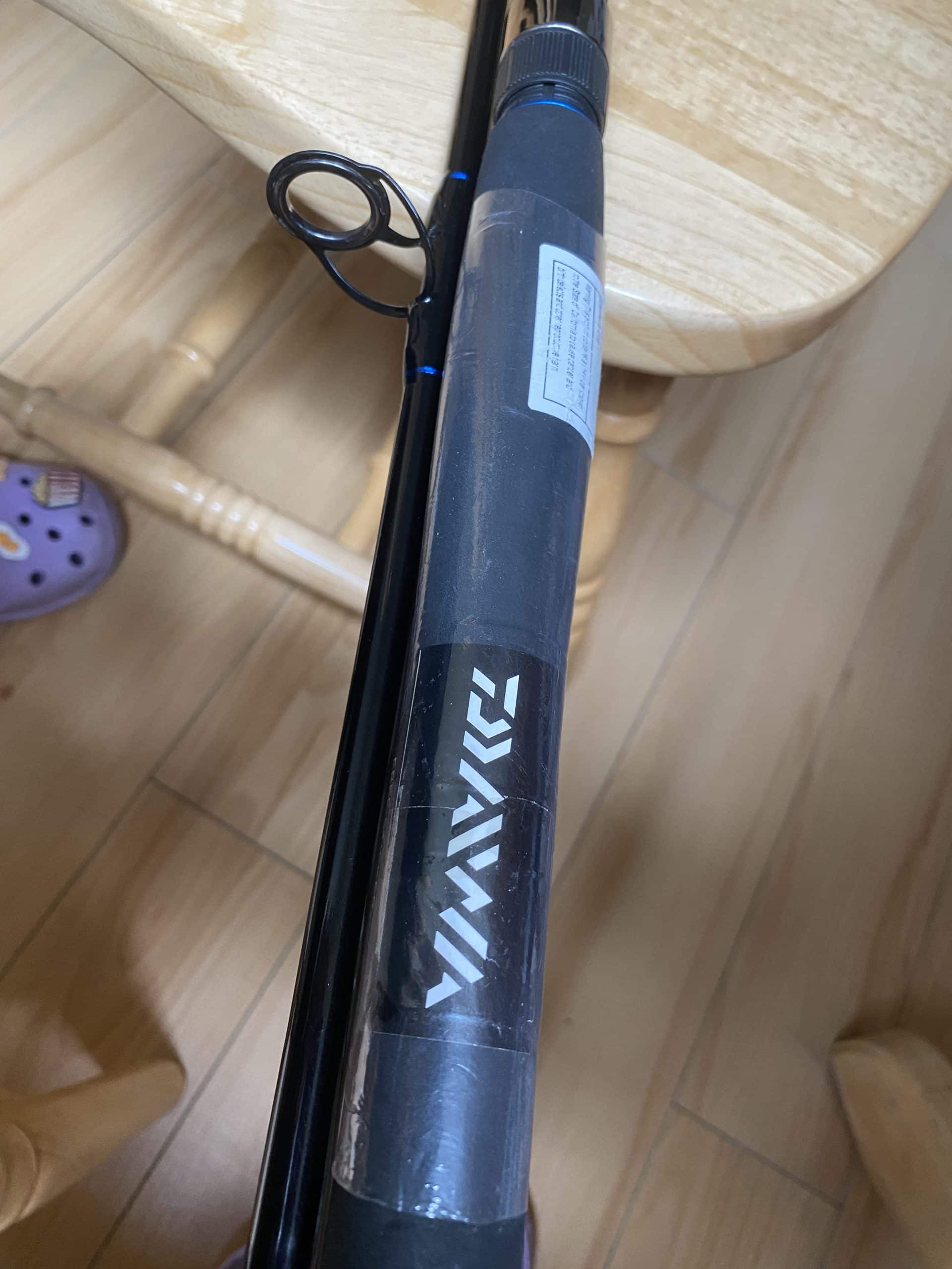 Daiwa 9′ Fishing Rod and Reel for Salmon and Big Fishes