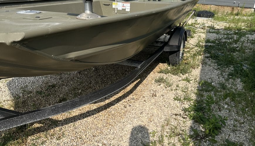 2018 Tracker Grizzly 1754, with an late 90’s mercury seapro 55hp and trailer