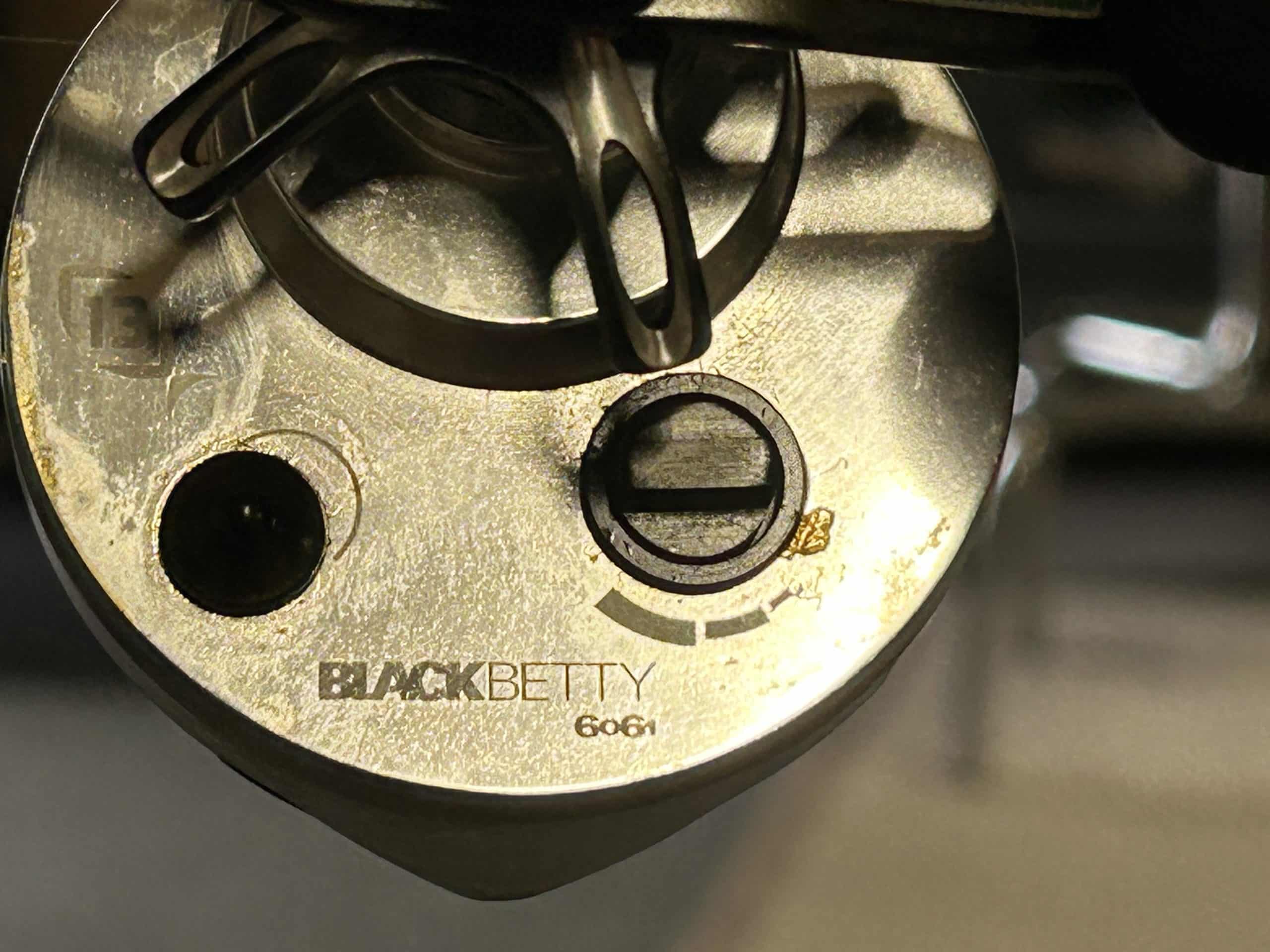 St Croix ice fishing rod with Black Betty Reel