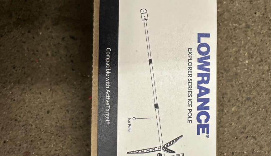 Lowrance Explorer series ice pole