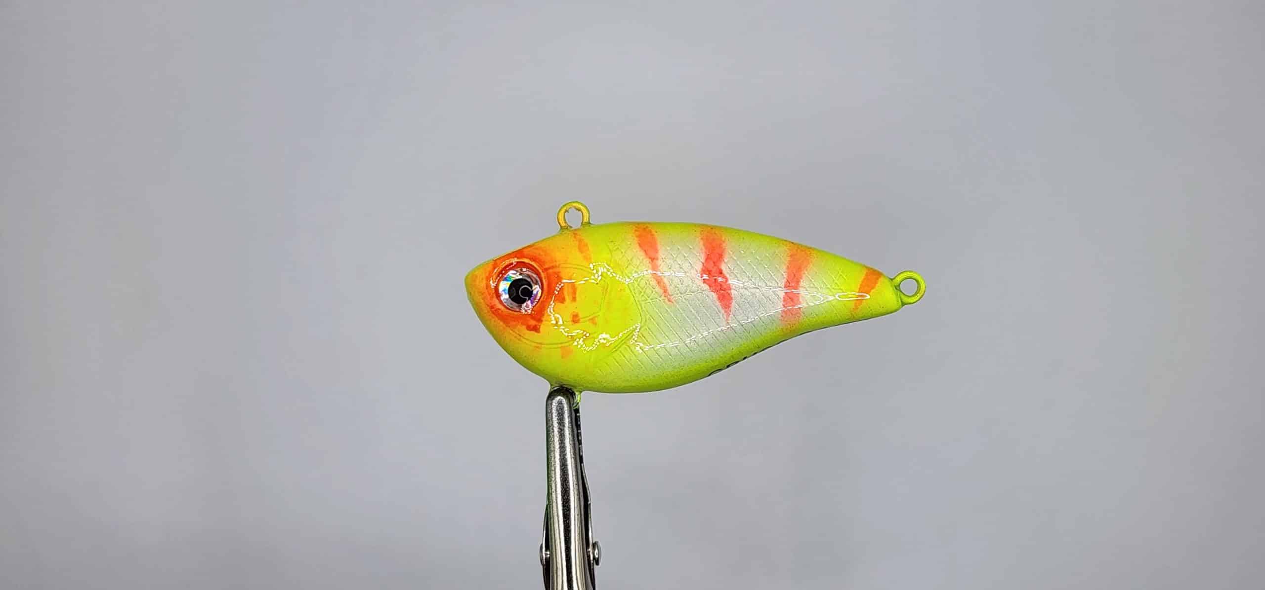 Custom painted rattle baits