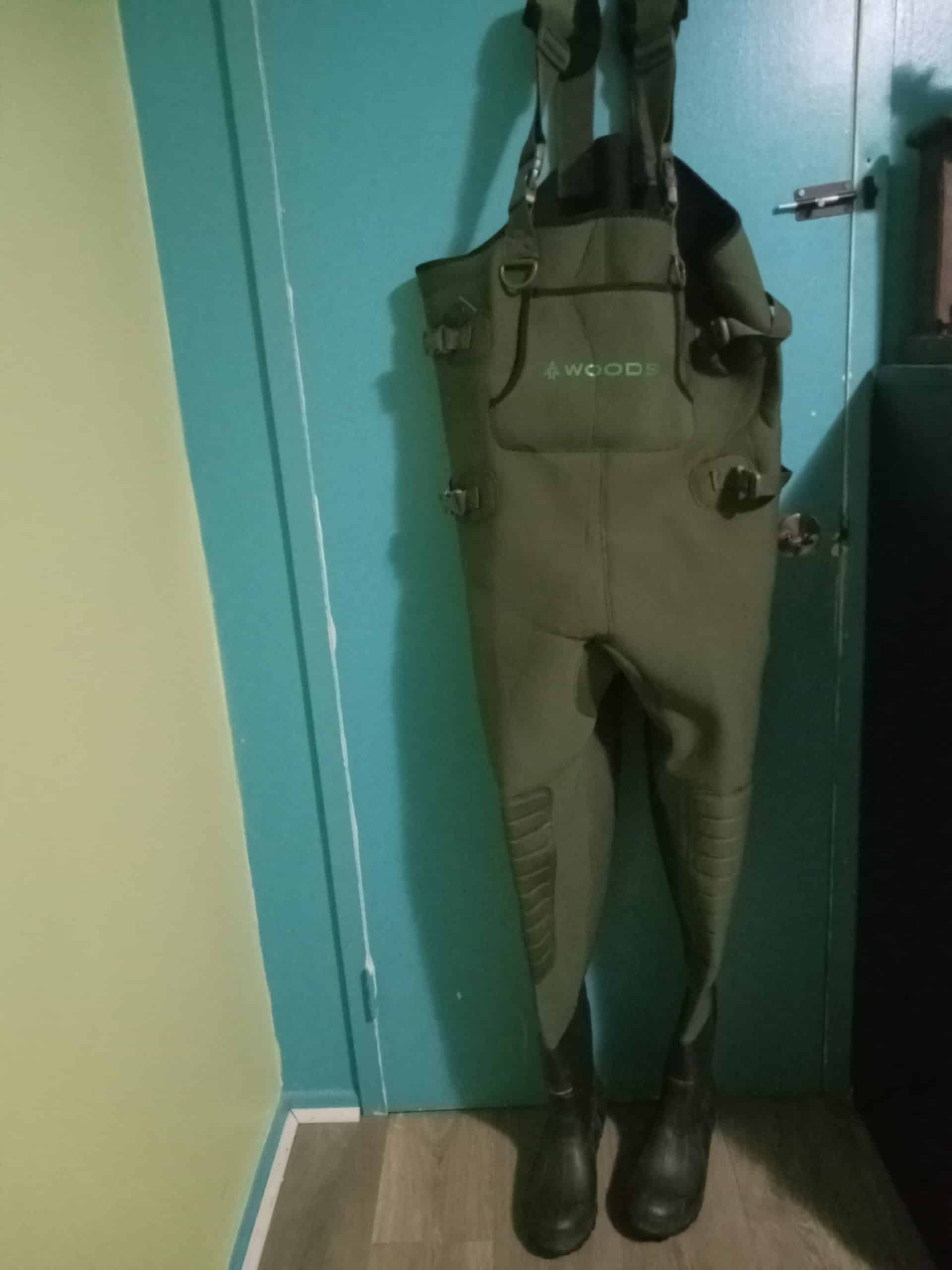 Fishing waders woods size 9