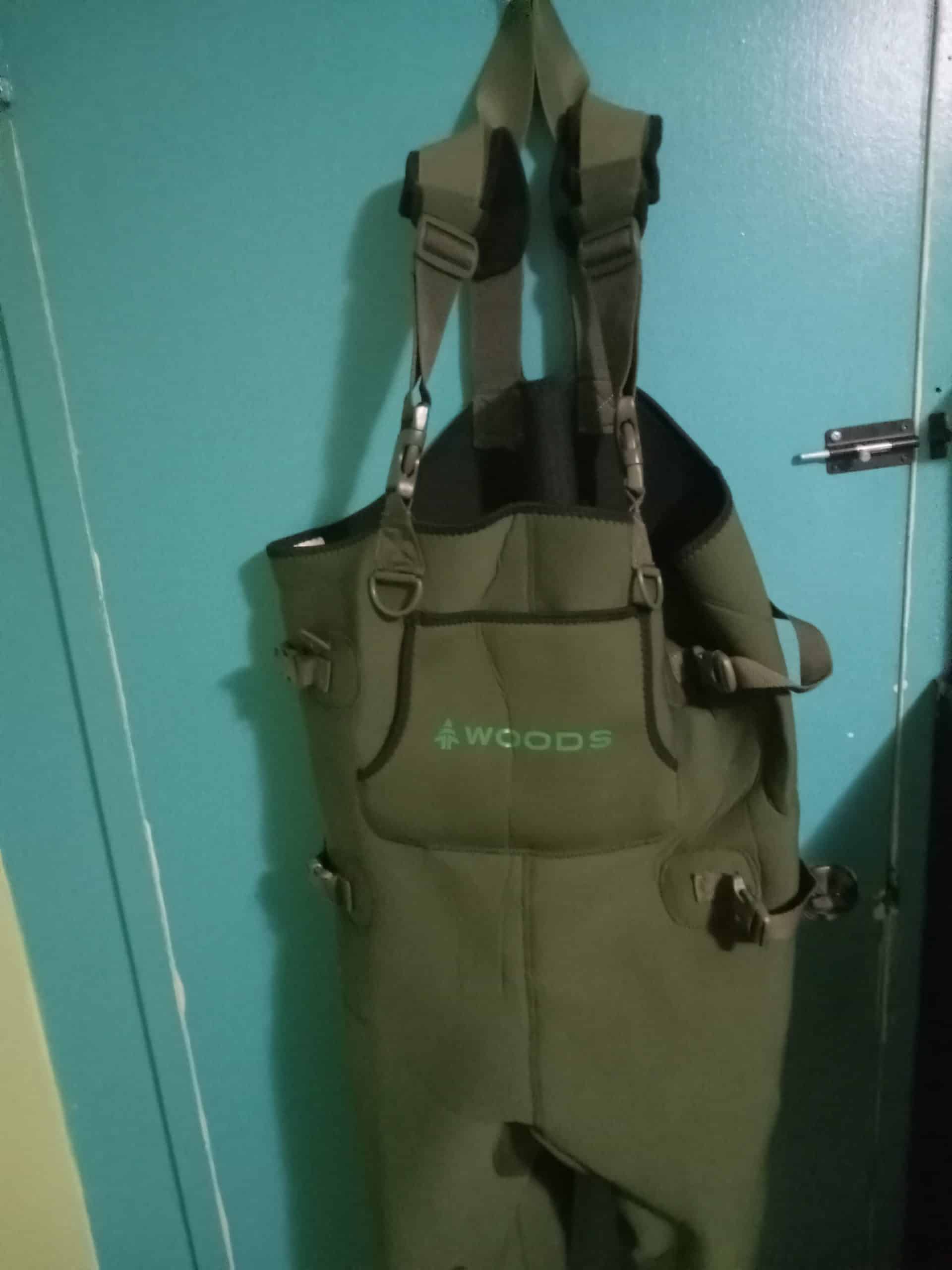 Fishing waders woods size 9