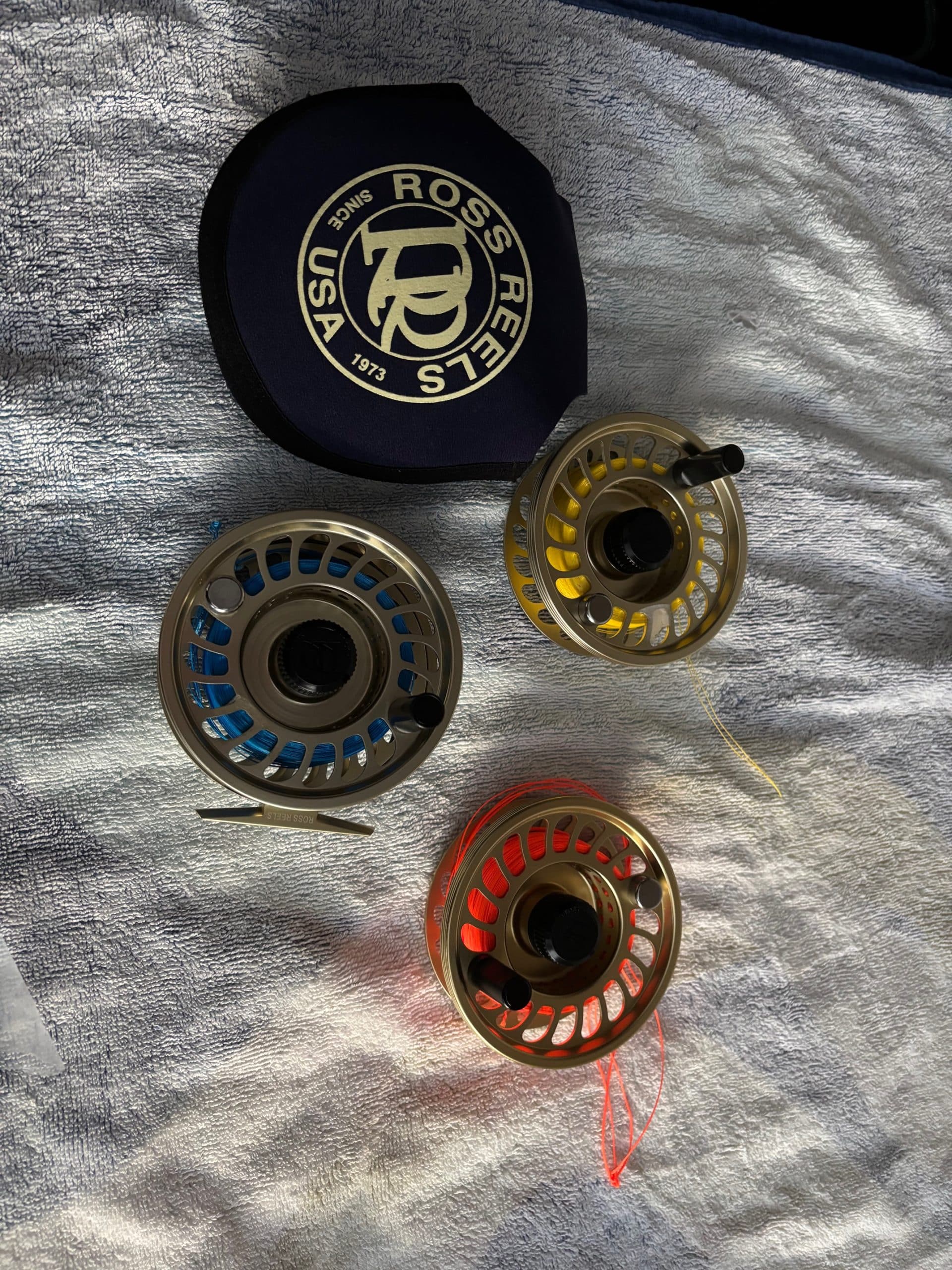 Ross BG4 reel with 3 spools ( near mint)