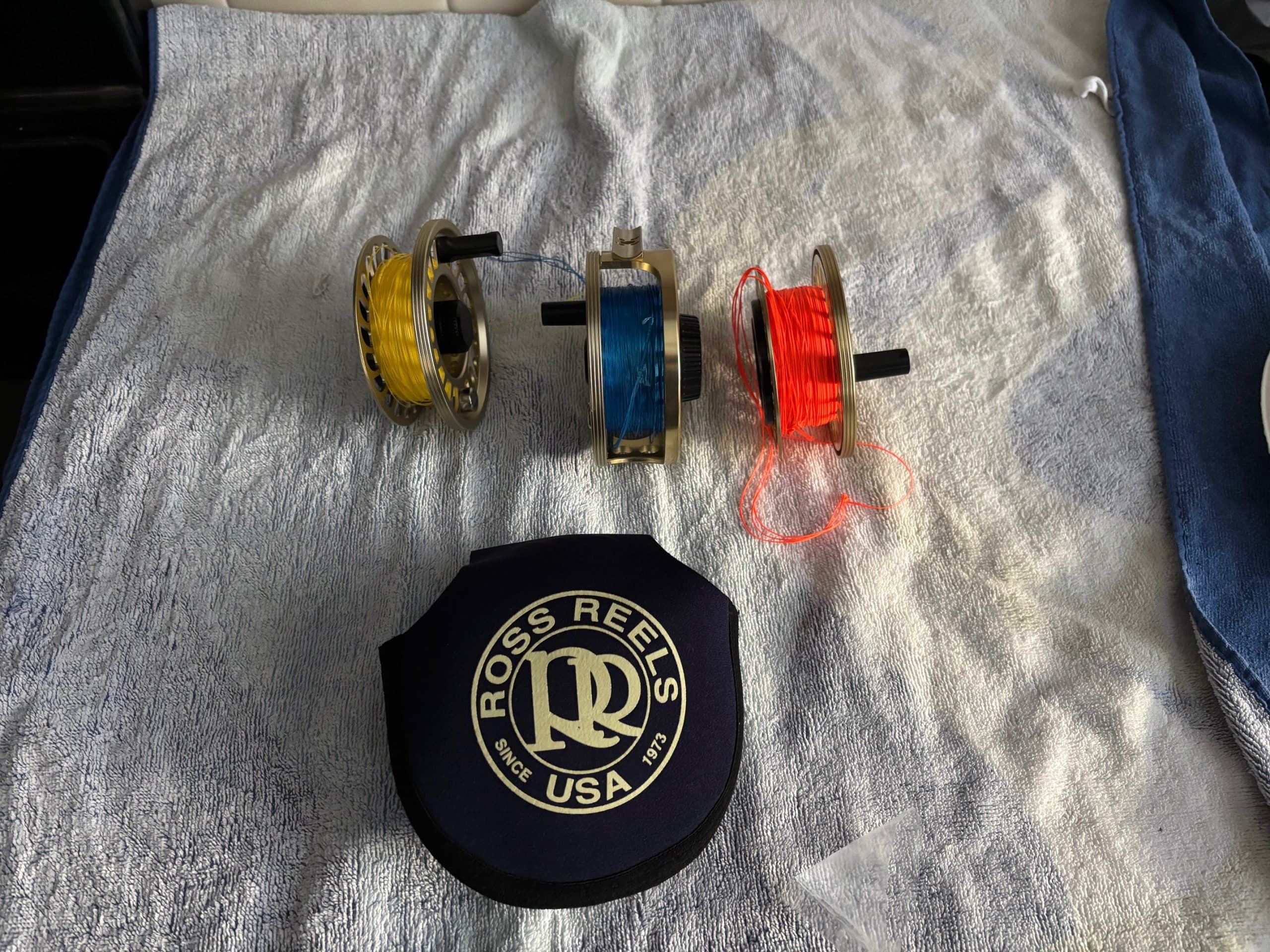 Ross BG4 reel with 3 spools ( near mint)