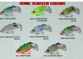 BNIB Sonic Screech Bass Pike fishing Lures wholesale crankbaits