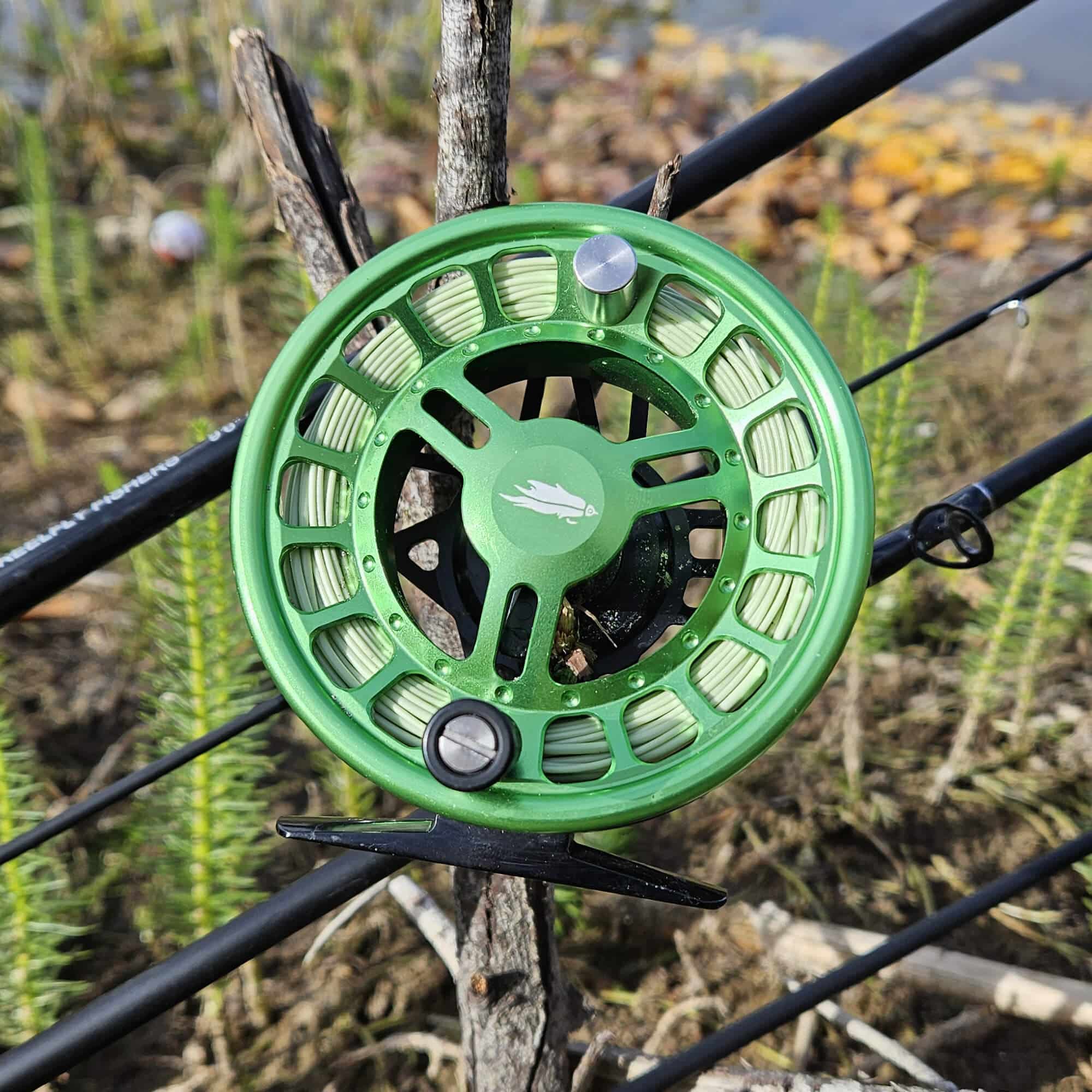Brand New CNC-Machined 6wt Fly Reel – w/ Fly Line & Backing